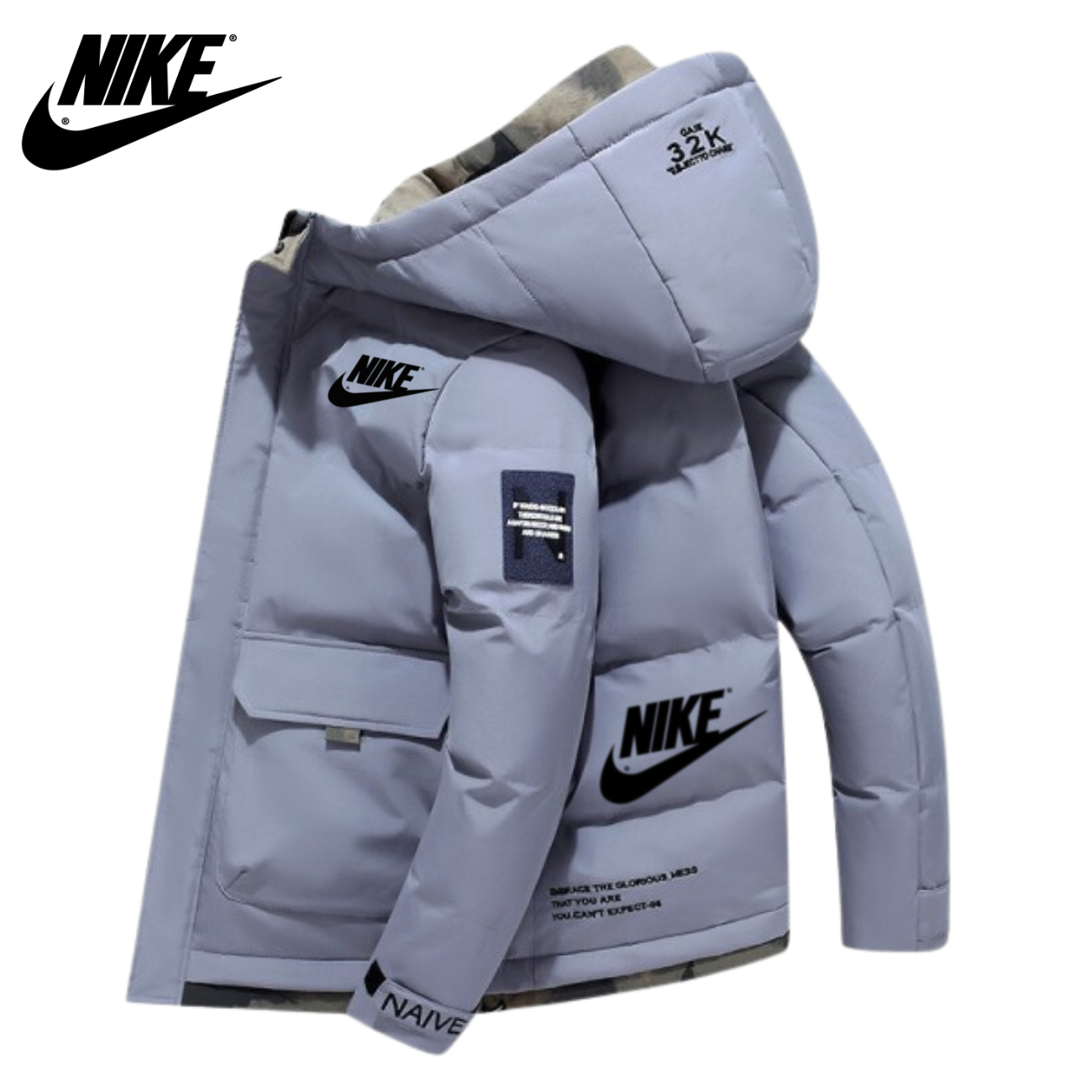 Détail veste d'hiver