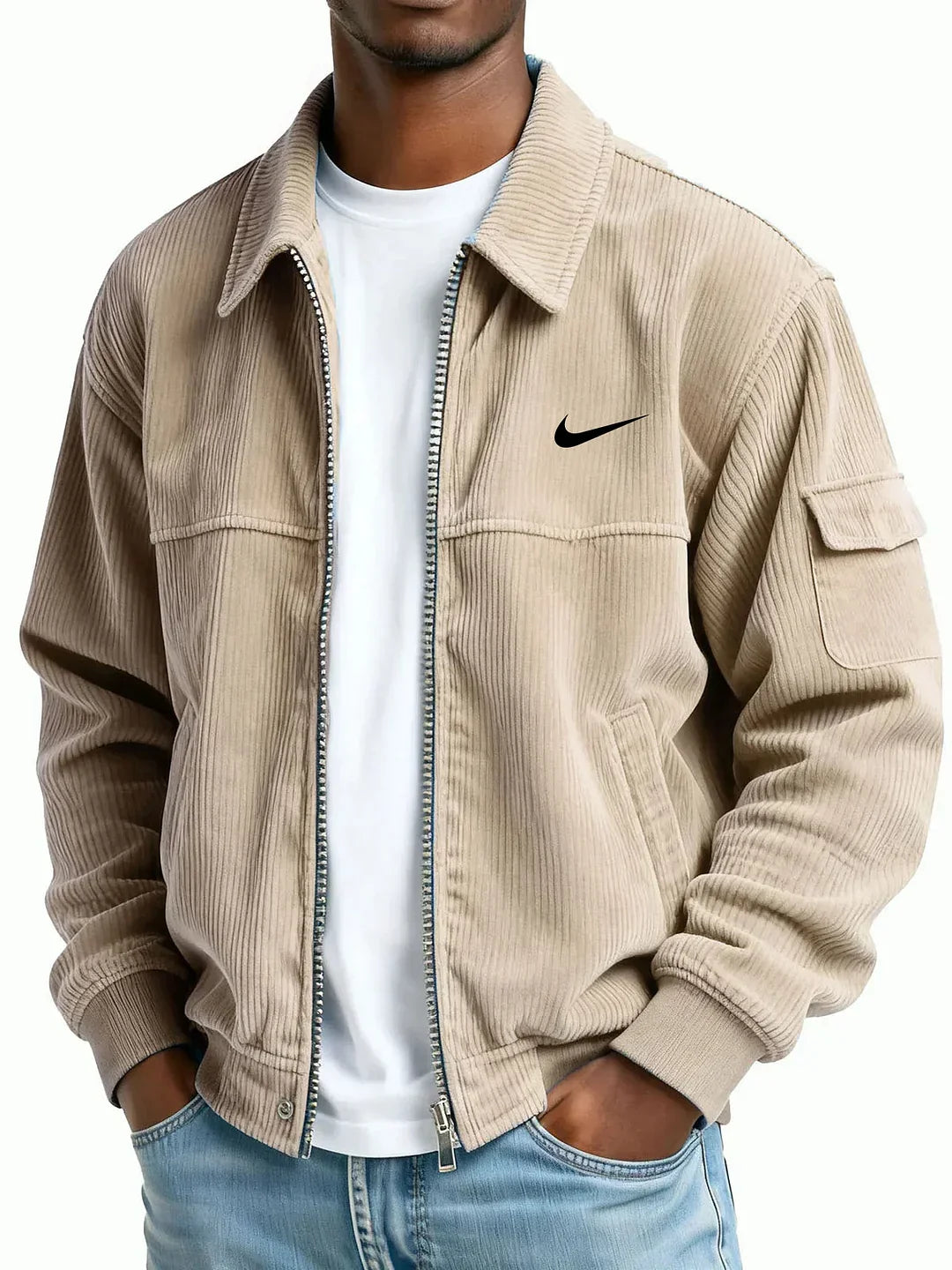 NK | Loose Zipper Jacket