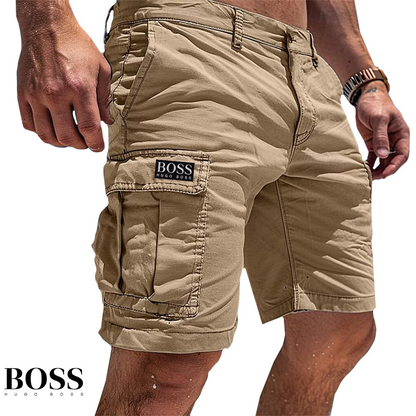 BОЅЅ - Summit Luxe Cotton Utility Shorts
