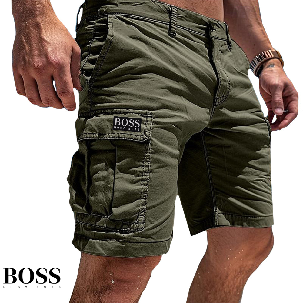 BОЅЅ - Summit Luxe Cotton Utility Shorts