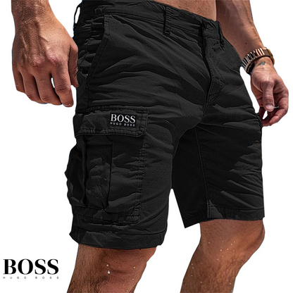 BОЅЅ - Summit Luxe Cotton Utility Shorts