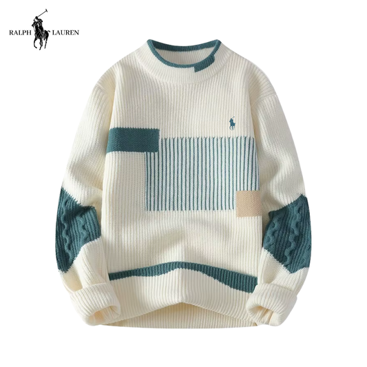 RL | Textured Knit Sweater for Men
