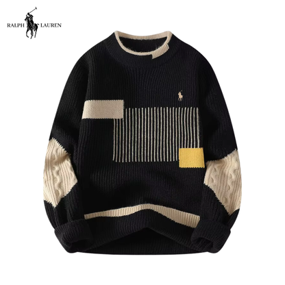 RL | Textured Knit Sweater for Men