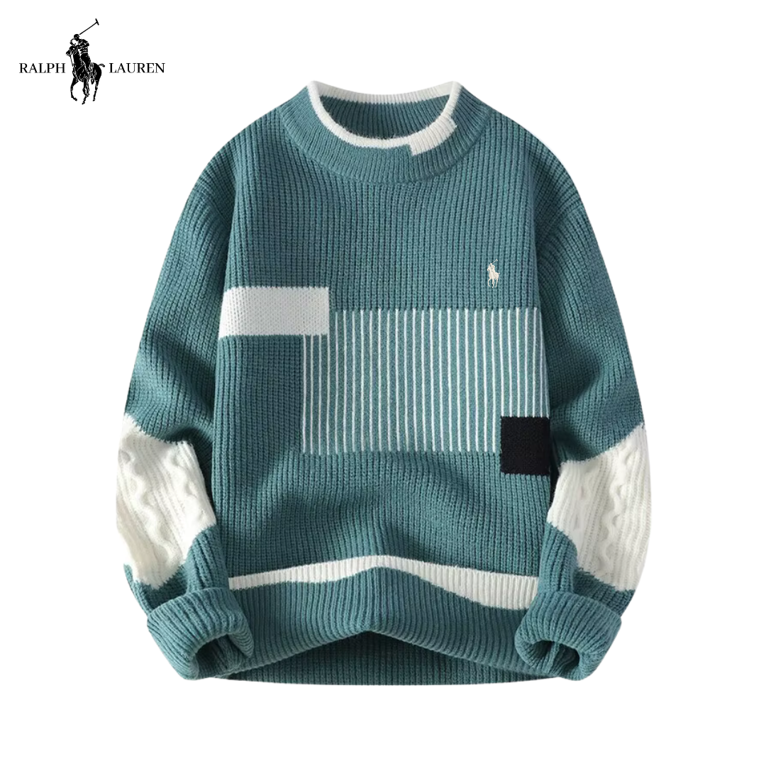 RL | Textured Knit Sweater for Men