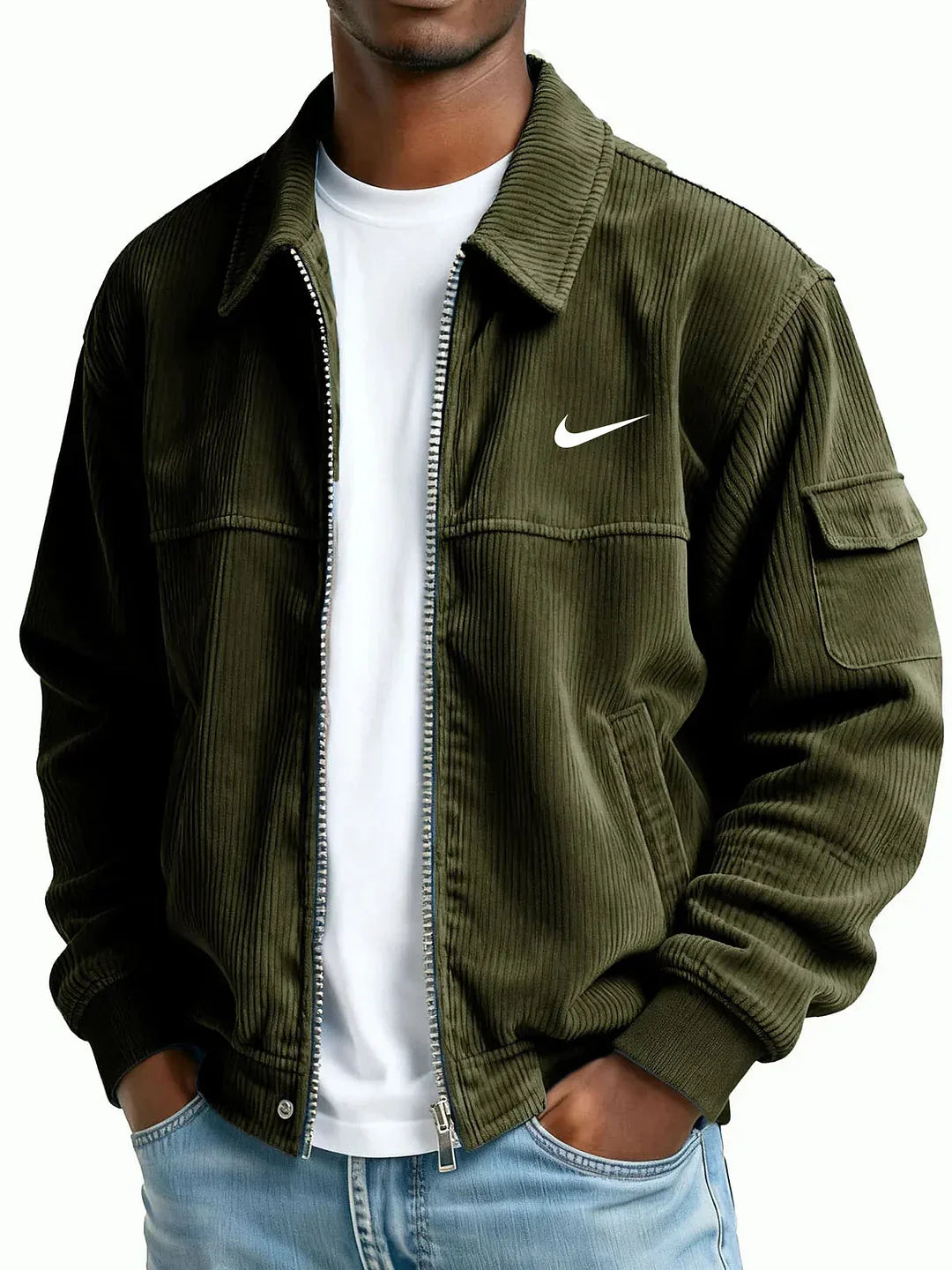 NK | Loose Zipper Jacket