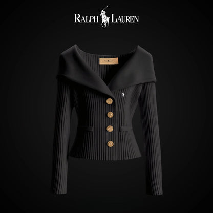 RL | Women’s Ribbed Knit Blazer